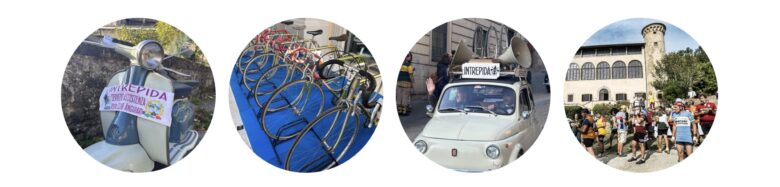 L'Intrepida vintage bike event, Anghiari